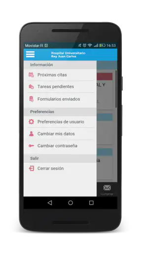 Hospital U. Rey Juan Carlos screenshot