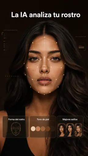 IA Color de Pelo y Peinados screenshot
