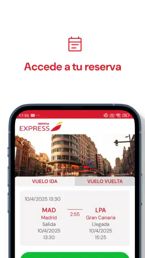 Iberia Express screenshot