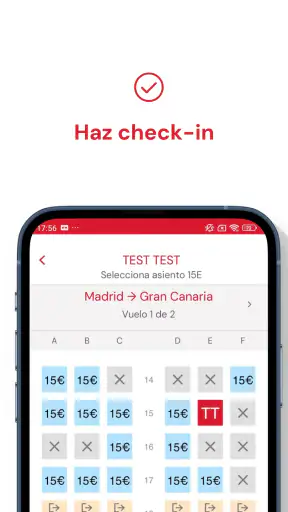 Iberia Express screenshot