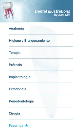 Ilustraciones dentales screenshot