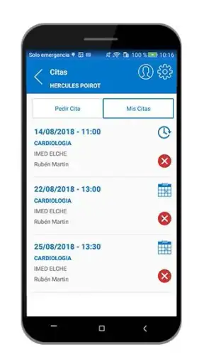 IMED Hospitales - Pacientes screenshot