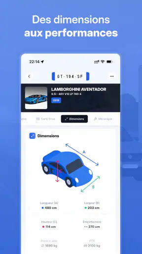 Immatriculation Scanner screenshot