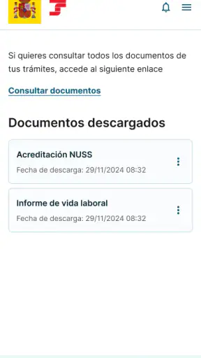 Importass Seguridad Social screenshot