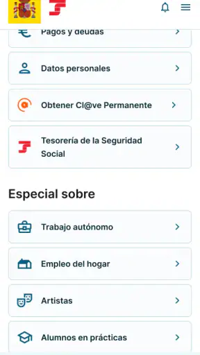 Importass Seguridad Social screenshot