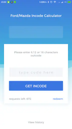 Incode to Outcode for Ford/GM screenshot
