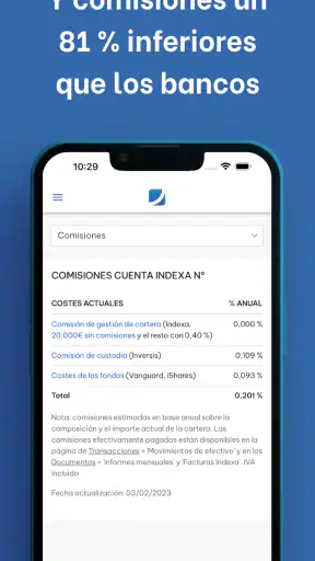 Indexa Capital screenshot
