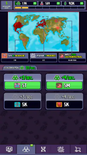 Infección Incremental screenshot