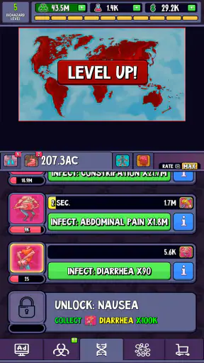 Infección Incremental screenshot