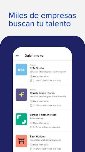 InfoJobs - Trabajo y Empleo screenshot