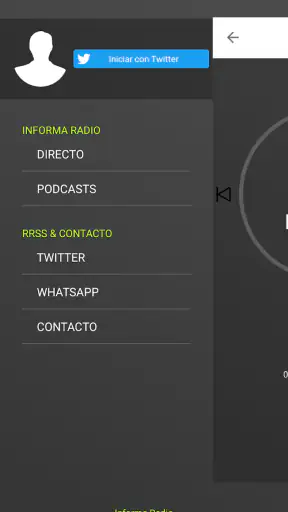 Informa Radio screenshot