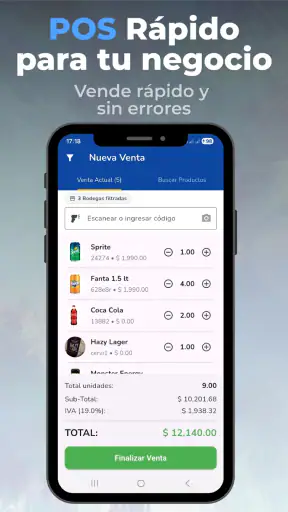 InvenTrack POS & Inventario screenshot