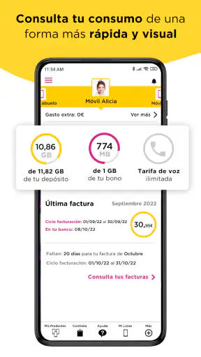 Jazztel screenshot
