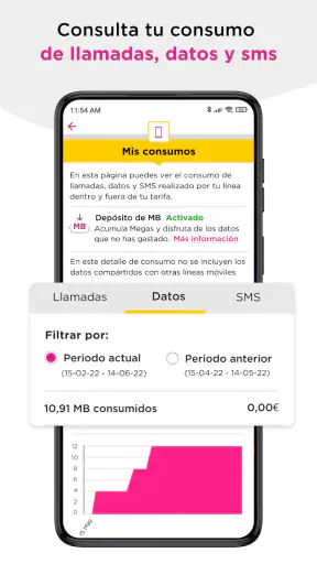 Jazztel screenshot