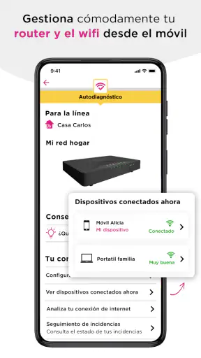 Jazztel screenshot