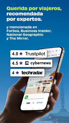 Jetpac: eSIM Travel App screenshot