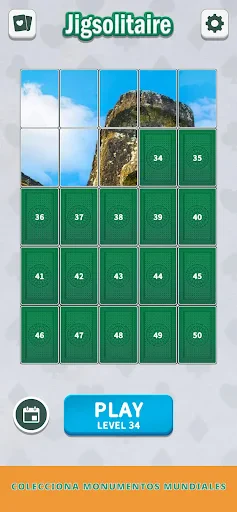 Jigsolitaire screenshot