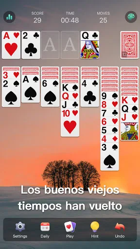 Juegos de cartas de solitario screenshot