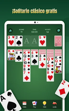 Juegos de cartas de solitario screenshot