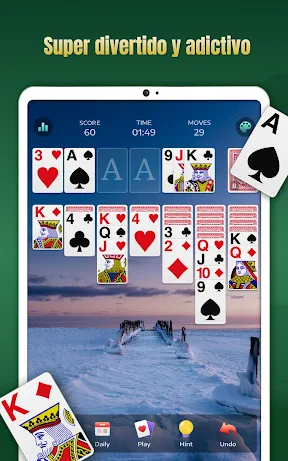 Juegos de cartas de solitario screenshot