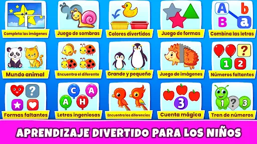 Juegos para niños: edades 3-7 screenshot
