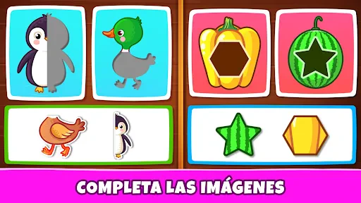 Juegos para niños: edades 3-7 screenshot