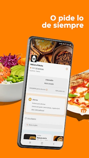 Just Eat ES Comida a Domicilio screenshot