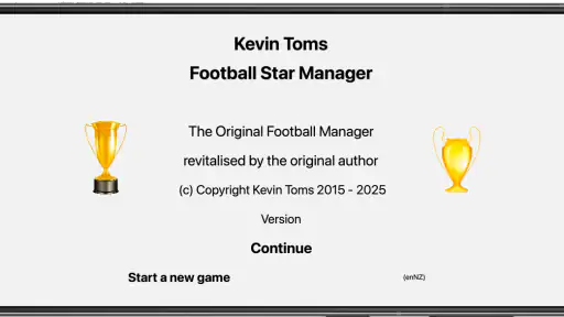 Kevin Toms Football * Manager screenshot