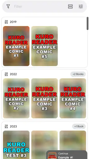 Kuro Reader+ screenshot