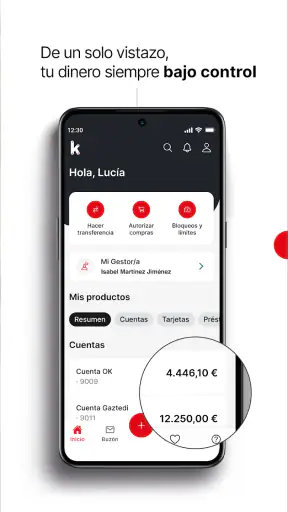 Kutxabank screenshot