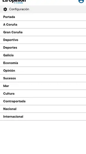 LA OPINIÓN DE A CORUÑA screenshot