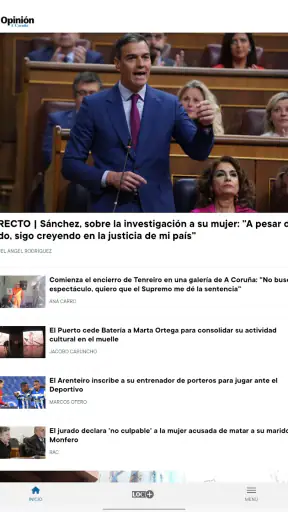 LA OPINIÓN DE A CORUÑA screenshot