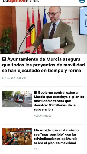 LA OPINIÓN DE MURCIA screenshot