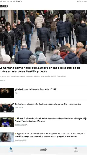 LA OPINIÓN DE ZAMORA screenshot