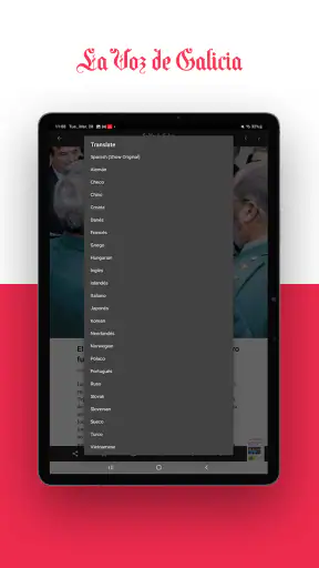 La Voz screenshot