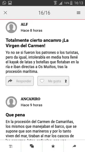 La Voz de Galicia screenshot