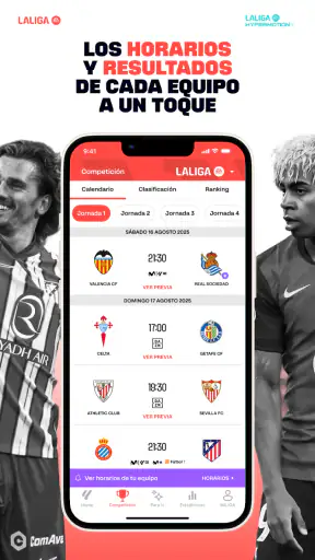 LALIGA App Oficial 2026/27 screenshot
