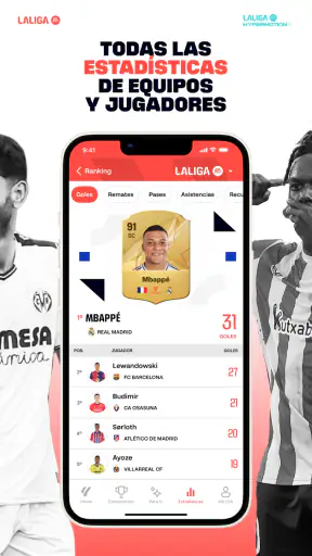 LALIGA App Oficial 2026/27 screenshot