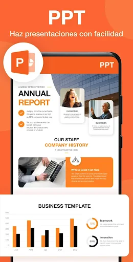 Lector de documentos: PDF,Word screenshot