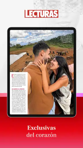 LECTURAS revista impresa screenshot