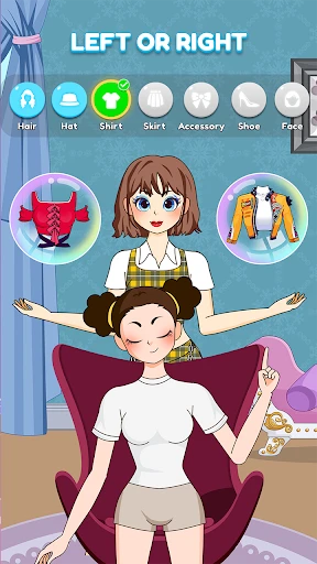 Left or Right: Star Girl Style screenshot