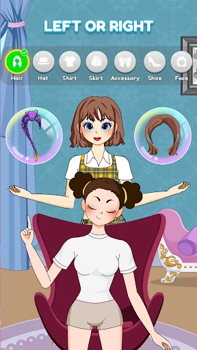 Left or Right: Star Girl Style screenshot