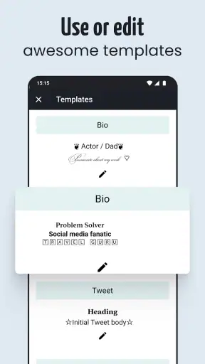 Letras Bonitas - Fuentes Guays screenshot