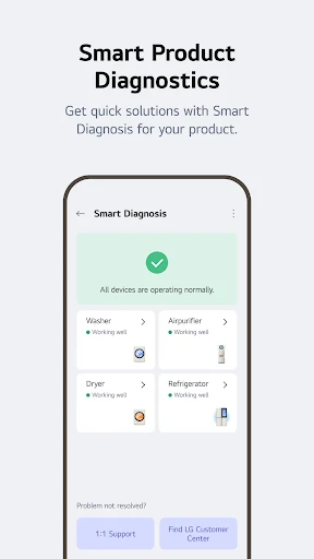 LG ThinQ screenshot