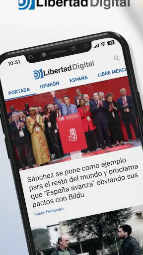 Libertad Digital screenshot