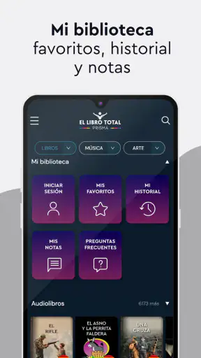 Libro Total Libros AudioLibros screenshot