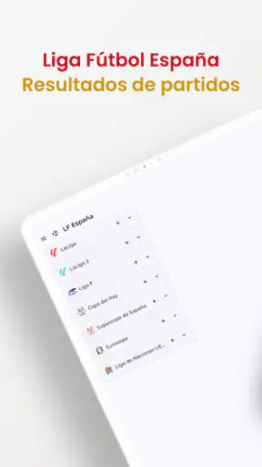 Liga Fútbol España screenshot