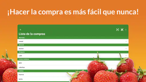 Lista de compra OurGroceries screenshot