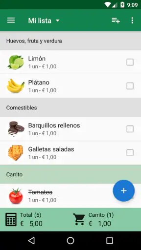 Lista de la compra - SoftList screenshot