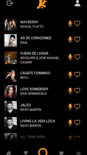 Listados KaraokeMedia ProX screenshot